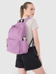 4F Plecak miejski (18 L) - różowy Uniwersalny. Czerwone plecaki 4F, bez wzorów, z syntetyku. W wyprzedaży za 79.99 zł.