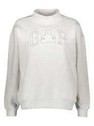 GAP Bluza w kolorze jasnoszarym rozmiar: XXS/XS. Szare bluzy damskie GAP, xs, bez wzorów, bez kaptura. Za 234.95 zł.