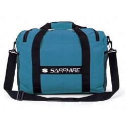 Torba sportowa podróżna Sapphire ST-170 24l. Niebieskie torby podróżne SAPPHIRE, bez wzorów. W wyprzedaży za 49.90 zł.