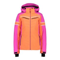 Kurtka damska narciarska CMP 31W0216. Brązowe kurtki sportowe damskie CMP, l, bez wzorów, bez kaptura. Za 648.00 zł.