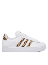 Adidas Sneakersy Grand Court 2.0 ID2994 Biały. Białe obuwie sportowe damskie Adidas, ze skóry, bez zapięcia. Za 299.99 zł.