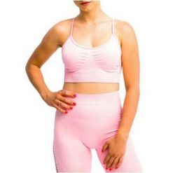 Damski Biustonosz Sportowy California Cute. Czerwone biustonosze sportowe damskie Gym Hero, bez wzorów. Za 174.99 zł.