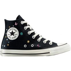 Adidasy Converse Chuck Taylor All Star, Dla obu płci. Czarne obuwie sportowe casual damskie Converse, bez zapięcia. Za 590.00 zł.