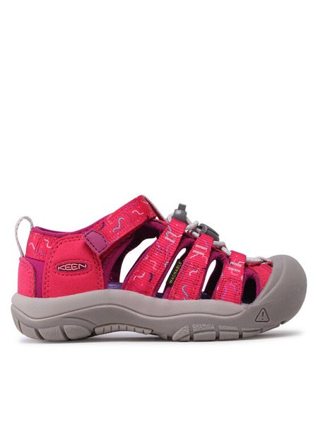 Keen Sandały Newport H2 1027377 Różowy. Czerwone sandały dziewczęce Keen, z materiału, bez obcasa, bez zapięcia. Za 197.99 zł.