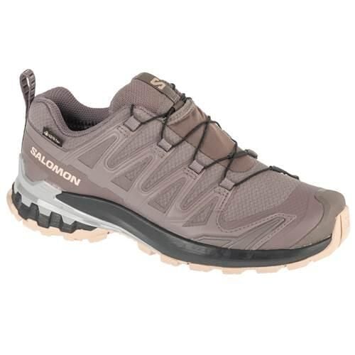 Buty do biegania damskie Salomon Xa Pro 3d V9. Szare obuwie sportowe damskie Salomon, bez zapięcia, do biegania. Za 719.99 zł.