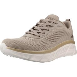Buty SKECHERS BOBS B FLEX HI FLYING HI Beżowy. Brązowe obuwie trekkingowe damskie Skechers, z syntetyku, bez zapięcia. Za 282.99 zł.