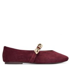 Baleriny Steve Madden. Fioletowe balerinki damskie Steve Madden, bez wzorów. Za 519.99 zł.