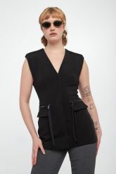 Kamizelka damska Gitana PINKO. Kamizelki damskie Pinko, bez wzorów, bez kaptura. Za 1,779.00 zł.