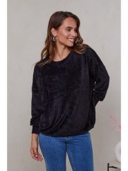 Soft Cashmere Sweter w kolorze czarnym rozmiar: 38/40. Czarne swetry klasyczne damskie Soft Cashmere, z kaszmiru, bez kołnierzyka. Za 122.96 zł.