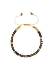 Taboo Pozłacana bransoletka z turmalinami rozmiar: onesize. Żółte bransoletki damskie Taboo, pozłacane. Za 82.99 zł.