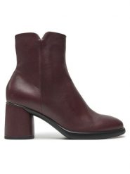 ECCO Botki Sculpted Lx 55 22261301385 Fioletowy. Fioletowe botki damskie ECCO, ze skóry, bez obcasa, na słupku, bez zapięcia. Za 629.99 zł.