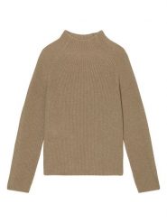 Marc O´Polo Sweter w kolorze beżowym rozmiar: M. Brązowe swetry klasyczne damskie m, z bawełny, bez kołnierzyka. Za 250.35 zł.