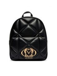 LOVE MOSCHINO Plecak JC4037PP1OLC0000 Czarny. Czarne plecaki Love Moschino, bez wzorów, ze skóry. Za 1,049.00 zł.