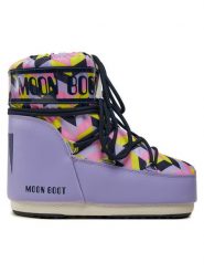 Moon Boot Śniegowce Mb Icon Low Optical 80D1409550 Fioletowy. Fioletowe śniegowce damskie Moon Boot, z materiału. Za 769.99 zł.