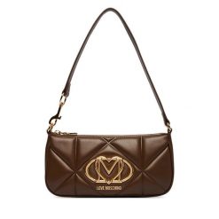 Torebka LOVE MOSCHINO. Brązowe torebki klasyczne damskie Love Moschino, bez dodatków. Za 839.99 zł.