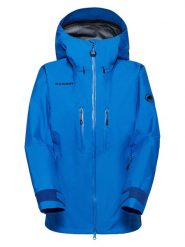 Mammut Kurtka narciarska "Mountain Pro GTX 3L" w kolorze niebieskim rozmiar: XL. Niebieskie kurtki sportowe damskie Mammut, l, bez wzorów, bez kaptura. Za 2,264.95 zł.