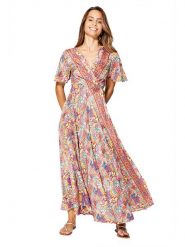 Aller Simplement Sukienka ze wzorem rozmiar: 38/40. Sukienki damskie Aller Simplement, bez wzorów, klasyczne, bez ramiączek. Za 78.99 zł.