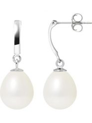 Pearl Addict Złote kolczyki-wkrętki z perłami rozmiar: onesize. Białe kolczyki damskie Pearl Addict, z perłą, złote. Za 739.99 zł.