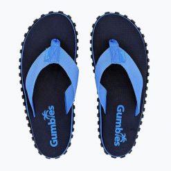 Japonki GUMBIES DUCKBILL FLIP FLOPS. Niebieskie klapki damskie Gumbies, bez wzorów, bez obcasa, bez zapięcia. Za 91.99 zł.