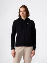 Champion Bluza w kolorze czarnym rozmiar: L. Czarne bluzy damskie Champion, l, bez wzorów, z bawełny, bez kaptura. Za 165.99 zł.