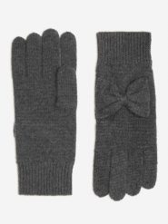 Perfect Cashmere Kaszmirowe rękawiczki "Luss" w kolorze szarym rozmiar: onesize. Szare rękawiczki damskie Perfect Cashmere, bez wzorów, z kaszmiru. Za 130.99 zł.