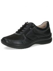 Caprice Skórzane sneakersy w kolorze czarnym rozmiar: 41. Czarne obuwie sportowe damskie Caprice, z materiału, bez zapięcia. Za 206.42 zł.