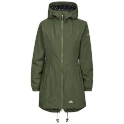 Trespass Daytrip – damska parka wodoodporna TP50 Moss. Zielone parki damskie Trespass, xs, z materiału. Za 312.99 zł.