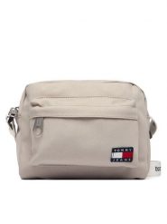 Tommy Jeans Torebka Tjw Ess Daily Crossover AW0AW18462 Beżowy. Brązowe torebki klasyczne damskie Tommy Jeans, z jeansu, bez dodatków. Za 289.99 zł.