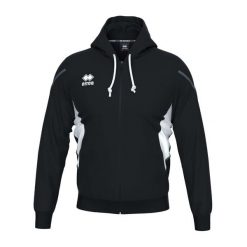 Kurtki Errea Clancy Kurtka Ad Dorośli. Czarne kurtki sportowe damskie ERREA, s, bez wzorów, z materiału, z kapturem. Za 291.00 zł.