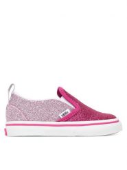 Vans Tenisówki Slip-On V VN000D0SYLZ1 Różowy. Czerwone buty sportowe dziewczęce Vans, bez wzorów, z materiału, bez zapięcia. Za 139.99 zł.