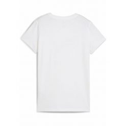 Damska koszulka z logo GRAPHICS Floral Cat PUMA White. Białe bluzki damskie Puma, xs, bez wzorów, z gumy, bez kołnierzyka, bez ramiączek. W wyprzedaży za 69.00 zł.