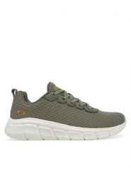 Skechers Sneakersy BOBS Sport B Flex - Visionary Essence 117346/OLV Zielony. Zielone obuwie sportowe damskie Skechers, z materiału, bez zapięcia. Za 199.99 zł.