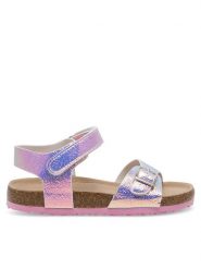 Nelli Blu Sandały CM230729-6A Kolorowy. Sandały dziewczęce Nelli Blu, ze skóry, bez obcasa, bez zapięcia. Za 63.99 zł.