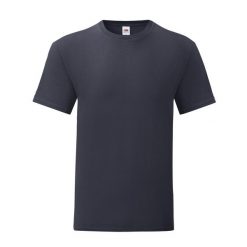 Kultowa Koszulka Unisex Dla Dorosłych. Niebieskie bluzki damskie Fruit of the Loom, s, bez wzorów, sportowe, bez kołnierzyka, bez ramiączek. Za 33.99 zł.