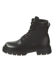 GANT Footwear Skórzane botki "Meghany" w kolorze czarnym rozmiar: 39. Czarne botki damskie GANT Footwear, ze skóry, bez obcasa, bez zapięcia. Za 408.49 zł.