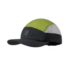 Czapka z daszkiem Buff 5 Panels Go Cap. Szare czapki z daszkiem damskie Buff, bez wzorów. W wyprzedaży za 118.93 zł.
