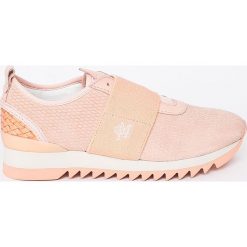 Marc O'Polo - Buty. Szare obuwie sportowe casual damskie Marc O'Polo, z materiału. W wyprzedaży za 319.90 zł.