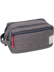 Troika Kosmetyczka w kolorze szarym - 32 x 4,5 x 15 cm rozmiar: onesize. Szare kosmetyczki damskie Troika, bez wzorów, z materiału. Za 69.99 zł.