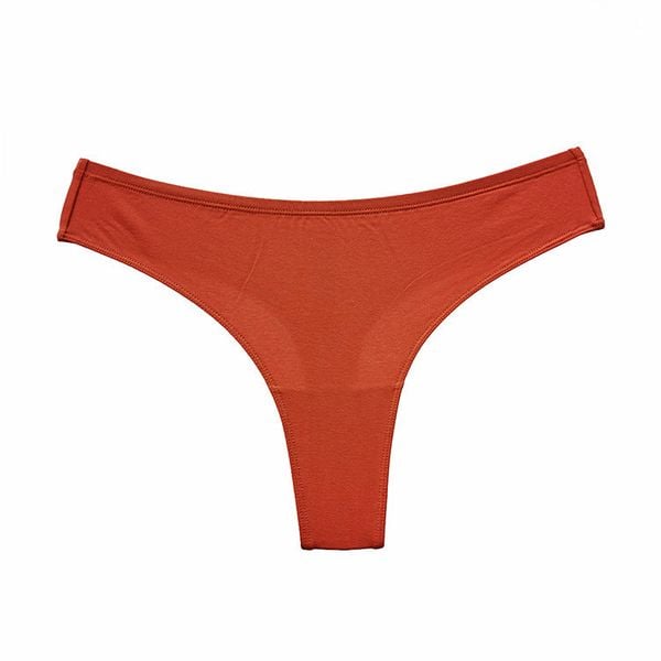 Stringi damskie minimalistyczne na co dzień Libora. Szare stringi Intica, bez wzorów, z materiału. Za 69.00 zł.