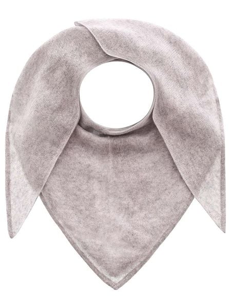 Zwillingsherz Kaszmirowa chusta trójkątna w kolorze jasnoszarym - 175 x 120 cm rozmiar: onesize. Szare chusty damskie Zwillingsherz, bez wzorów, z kaszmiru. Za 316.99 zł.
