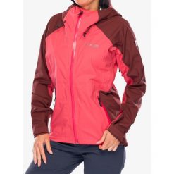 Kurtka przeciwdeszczowa damska Columbia Mazama Trail Shell. Czerwone kurtki damskie Columbia, bez wzorów, bez kaptura. Za 660.99 zł.