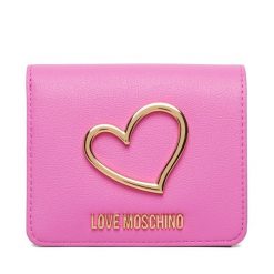 Portfel LOVE MOSCHINO. Czerwone portfele damskie Love Moschino, bez wzorów. Za 399.99 zł.