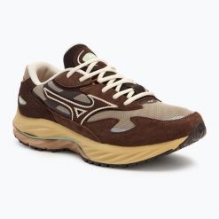Buty Mizuno Wave Rider Βeta. Brązowe obuwie sportowe damskie Mizuno, bez zapięcia, do biegania, mizuno wave. Za 749.99 zł.