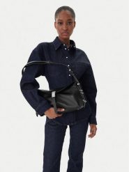 PINKO Torebka Saddle Baguette Classic AI 25-26 PL 105049 A1ZX Czarny. Czarne torebki klasyczne damskie Pinko, ze skóry, bez dodatków. Za 969.99 zł.