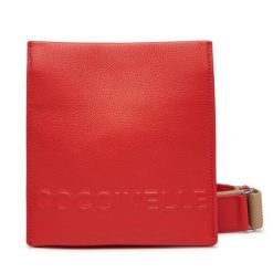 Torebka Coccinelle. Brązowe listonoszki damskie Coccinelle, bez wzorów, bez dodatków. Za 729.99 zł.