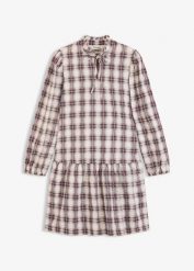 Sukienka oversize. Białe sukienki damskie bonprix, bez wzorów, bez ramiączek. Za 139.99 zł.