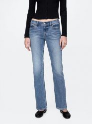 GAP Dżinsy - Regular fit - w kolorze błękitnym rozmiar: W35. Niebieskie jeansy damskie GAP. Za 149.31 zł.
