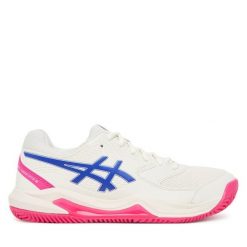 Buty do tenisa Asics. Szare obuwie sportowe damskie Asics, tenisowe. Za 249.99 zł.
