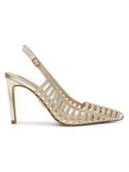 Steve Madden Czółenka w kolorze złotym rozmiar: 36. Żółte czółenka damskie Steve Madden, bez wzorów, bez obcasa, na szpilce. Za 276.71 zł.
