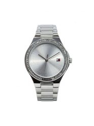 Tommy Hilfiger Zegarek Juliette 1782641 Srebrny. Szare, analogowe zegarki damskie Tommy Hilfiger, srebrne. Za 619.99 zł.